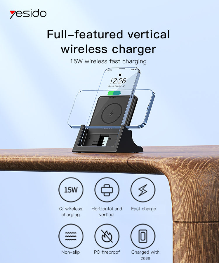 Yesido DS15 Wireless Charging Station