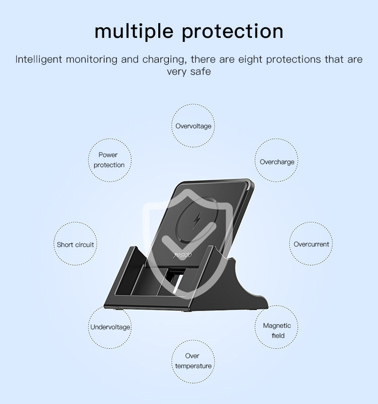 Yesido DS15 Wireless Charging Station