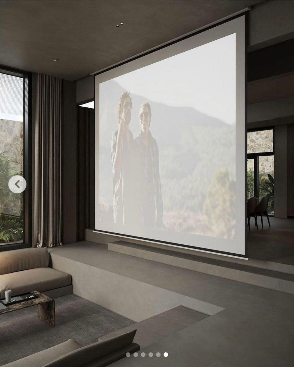Auto Remote Control Projection Screen
