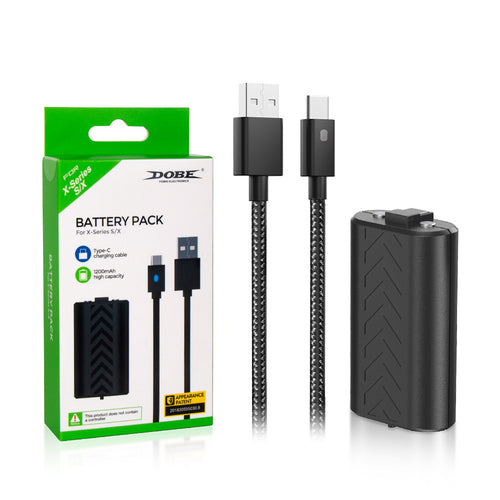 DOBE Xbox Series X/S Controller Rechargeable Battery Pack (1200mAh) with Type-C Cable