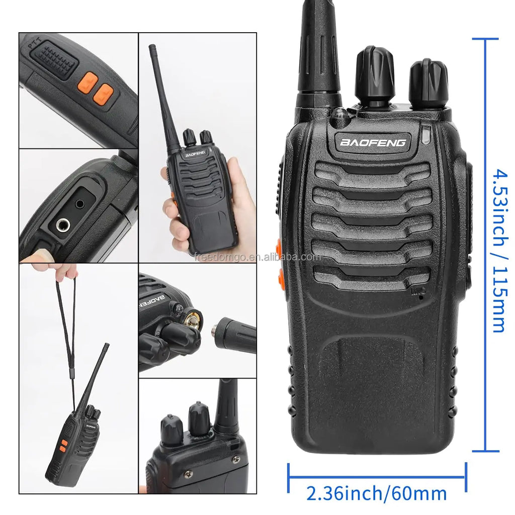 BF-888S Walkie-Talkie