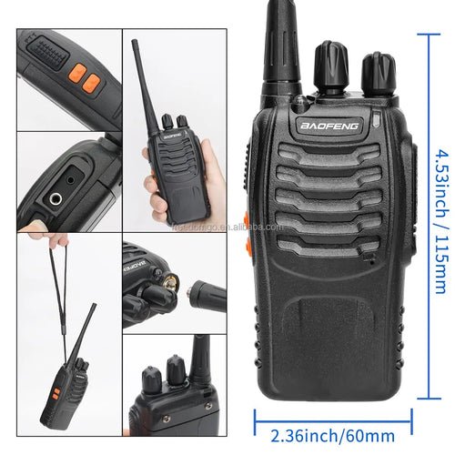 BF-888S Walkie-Talkie