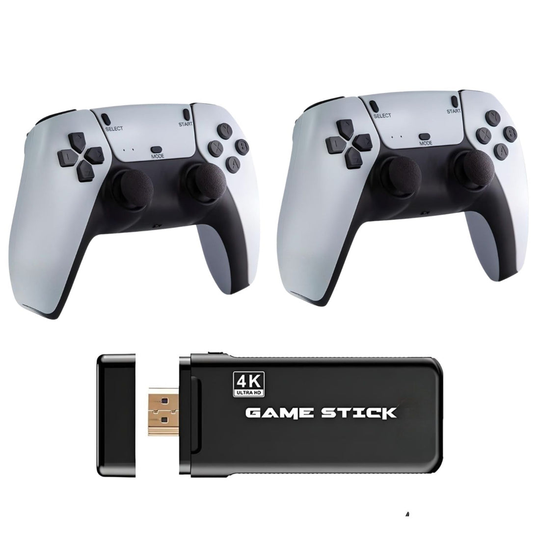4K Gaming Stick With Controllers