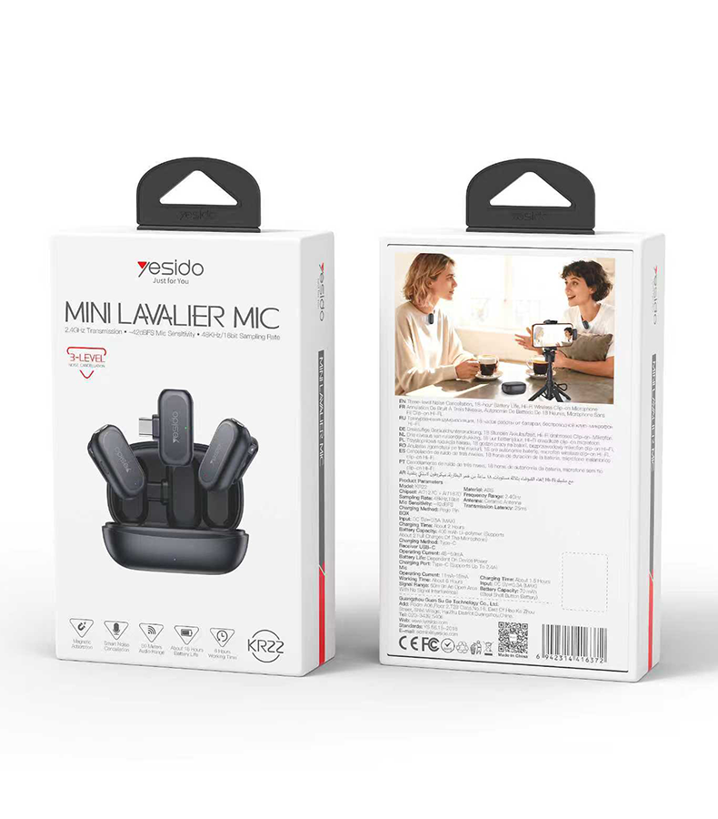 Yesido C-Type Mini Lavalier Mic