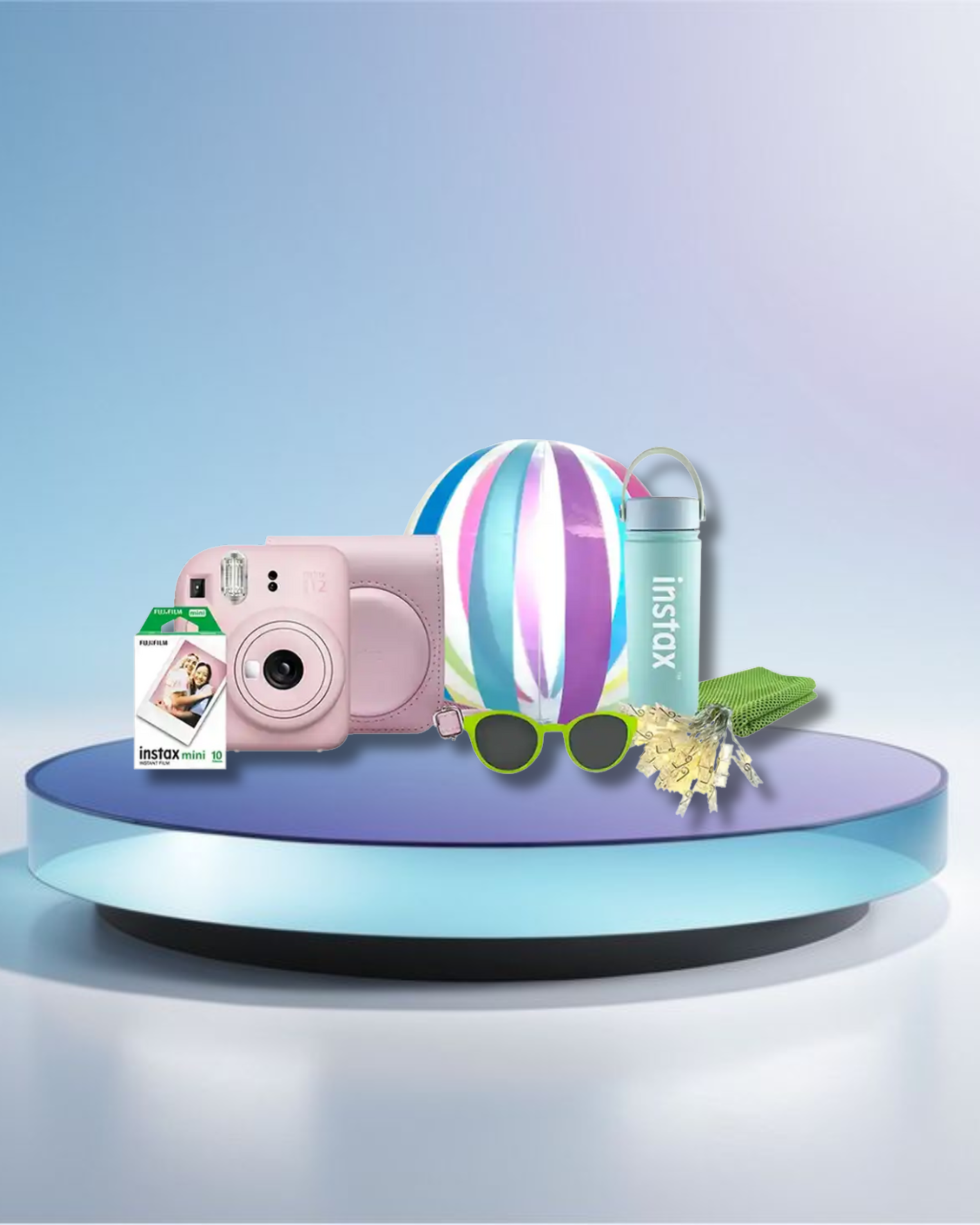 Instax Mini 12 Summer Bundal