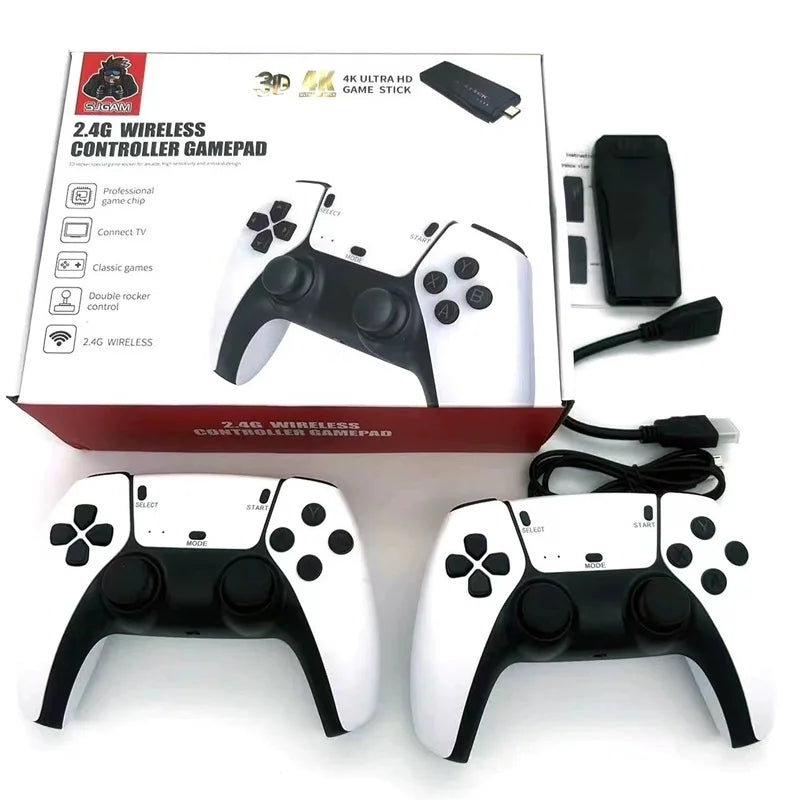 4K Gaming Stick With Controllers