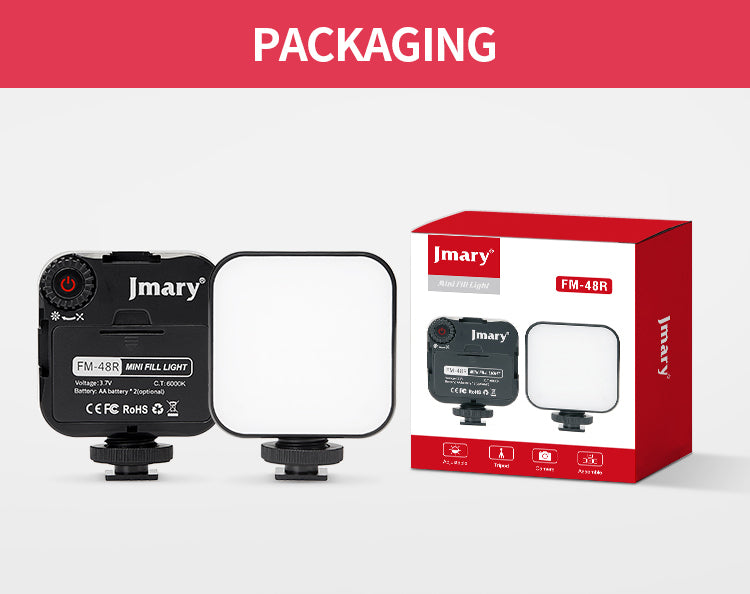 Jmary Mini Fill Light For Camera & Tripods
