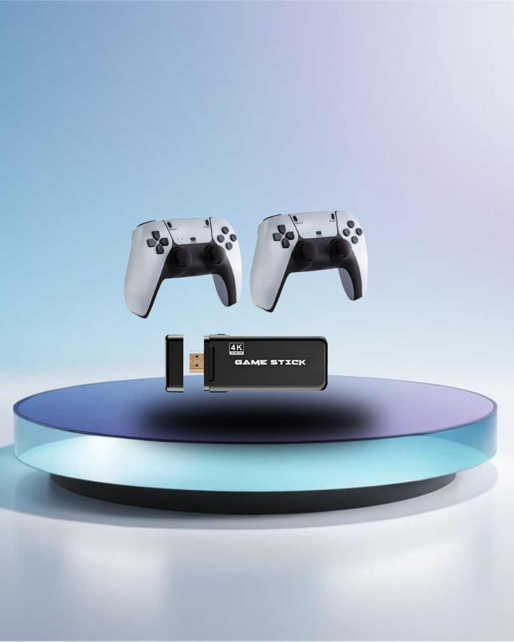 4K Gaming Stick With Controllers
