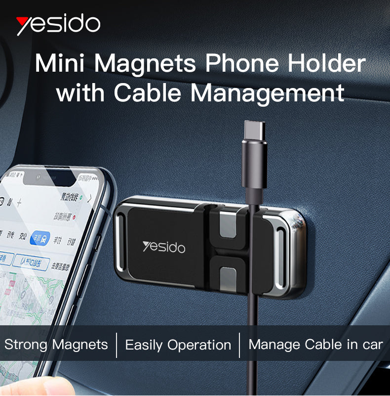Yesido C113 Cable Organizer & Magnetic Holder