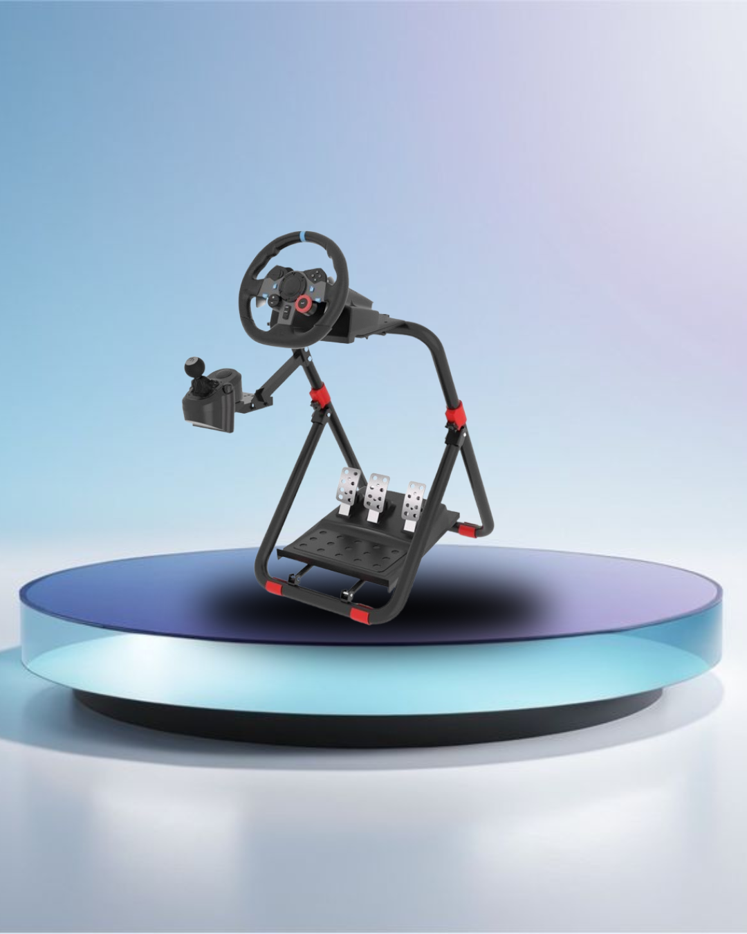 Complete Set Steering Wheel With Stand￼