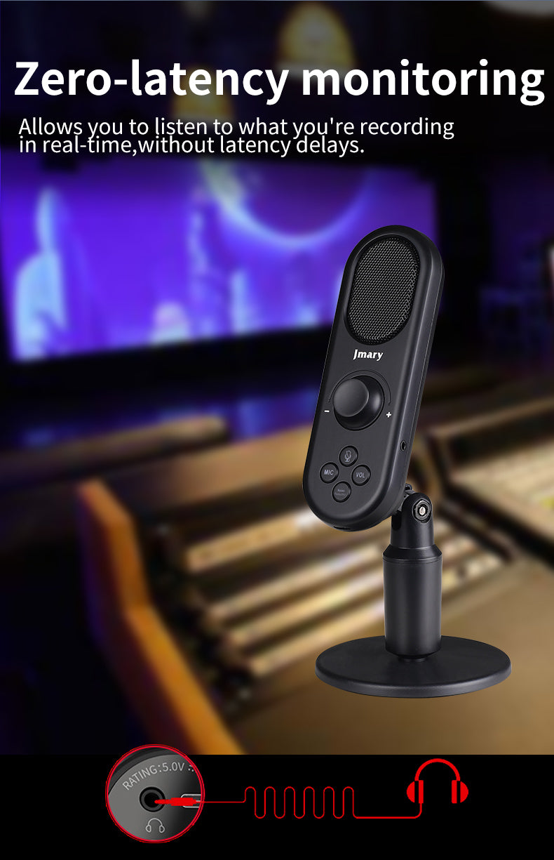 Jmary USB Microphone, Condenser Computer mic