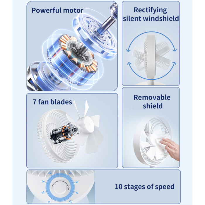 Yesido Mini DeskTop Fan