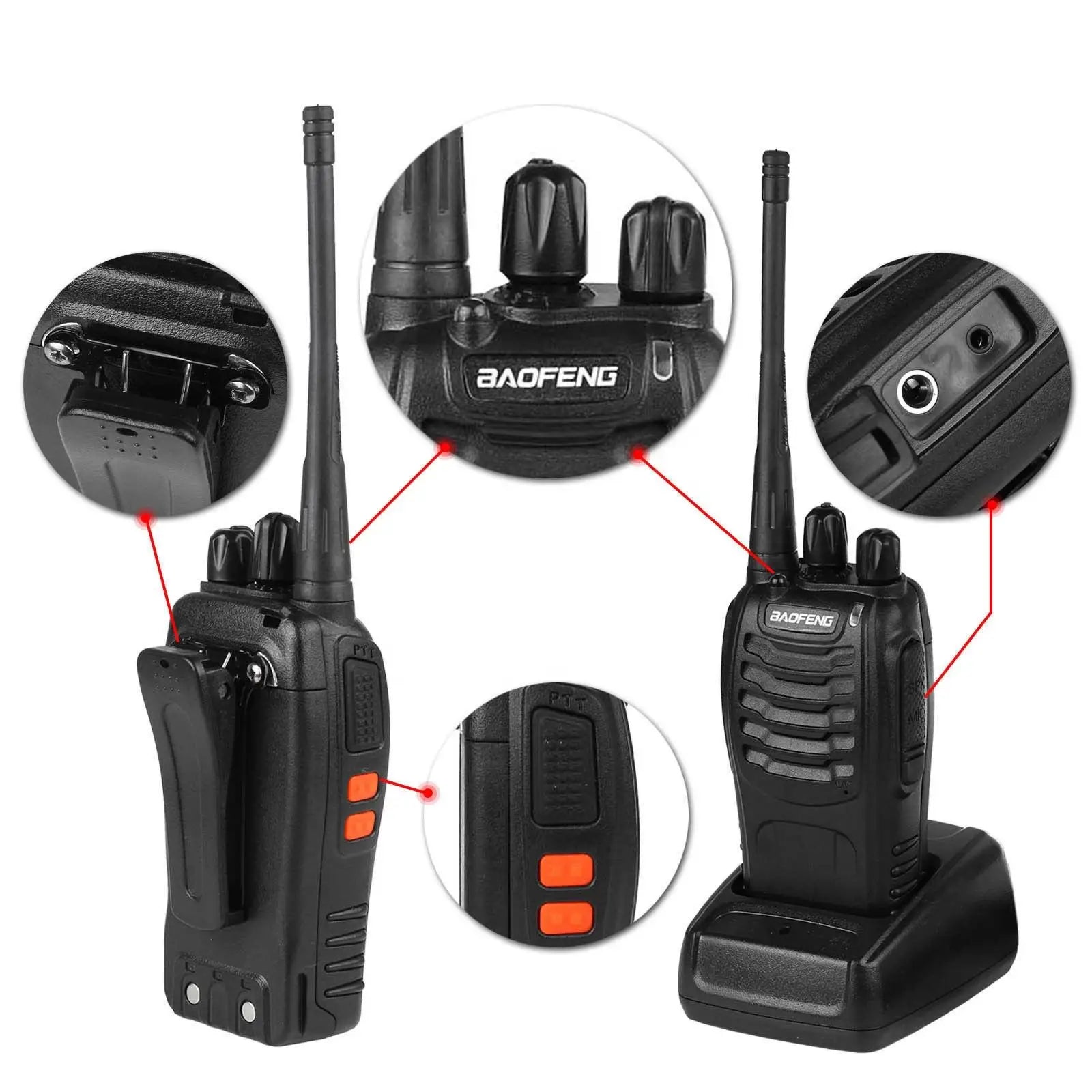 BF-888S Walkie-Talkie
