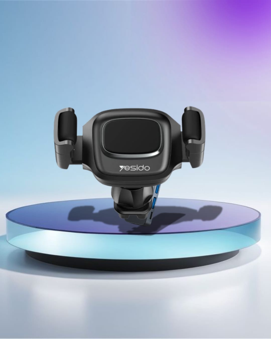 C161 Car Air Vent Phone Holder | Car Cell Phone Mount Cradle with Adjustable Clip