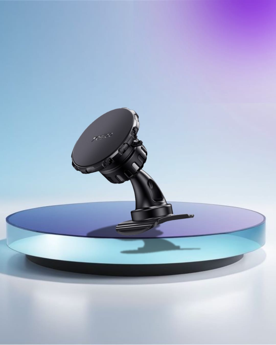 C153 360 Degree Rotation Car Dashboard Mount Stand Magnet Cell Phone Holder For Car