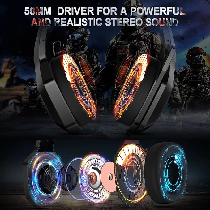 Onikuma K10 Gaming Headphones