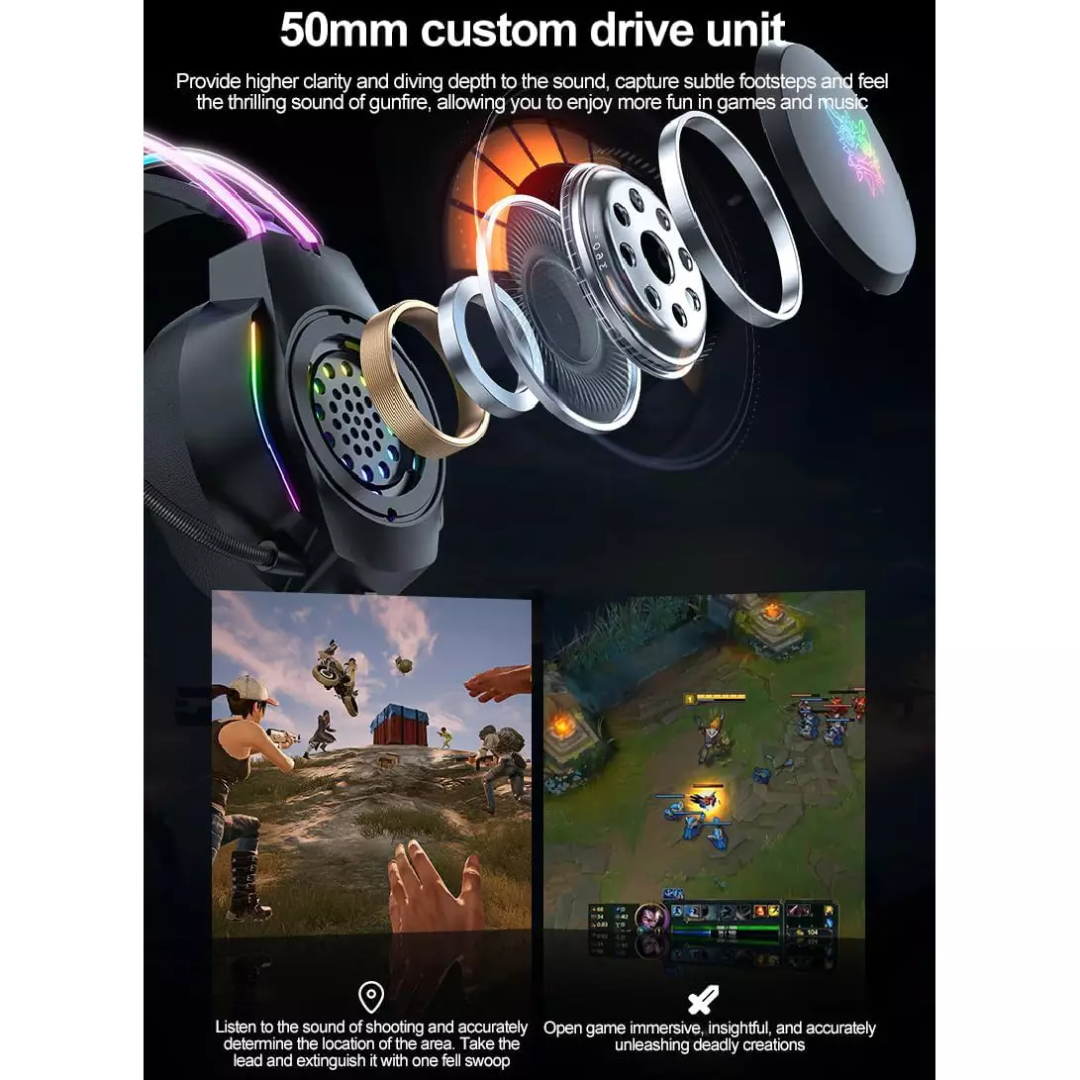 Onikuma Gaming Headphones X26