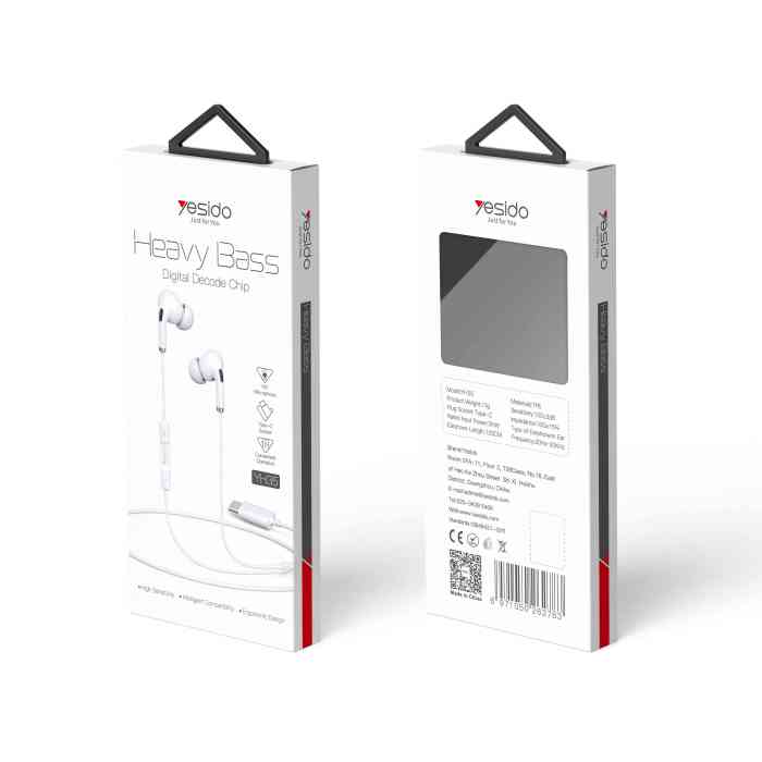 Yesido YH35 Wired In-Ear Earphones