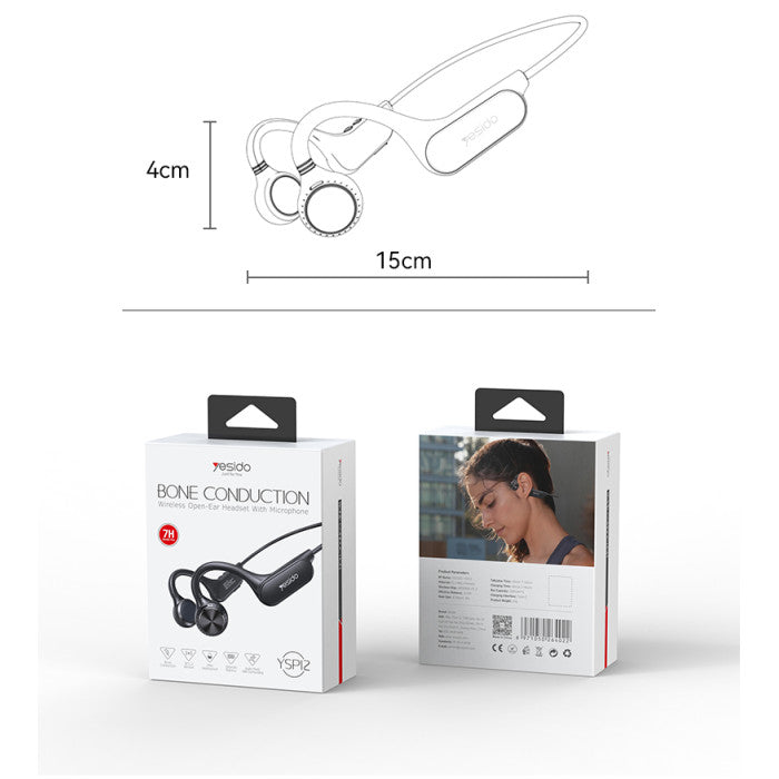 Yesido YSP12 Wireless Bone Conduction Earphones