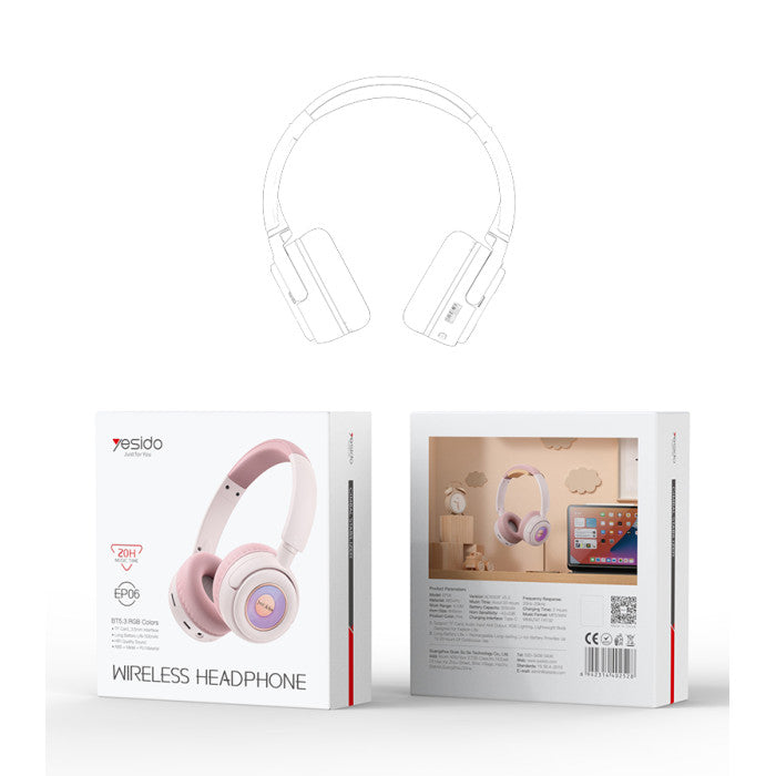 Yesido headphones EP06 BT5.3