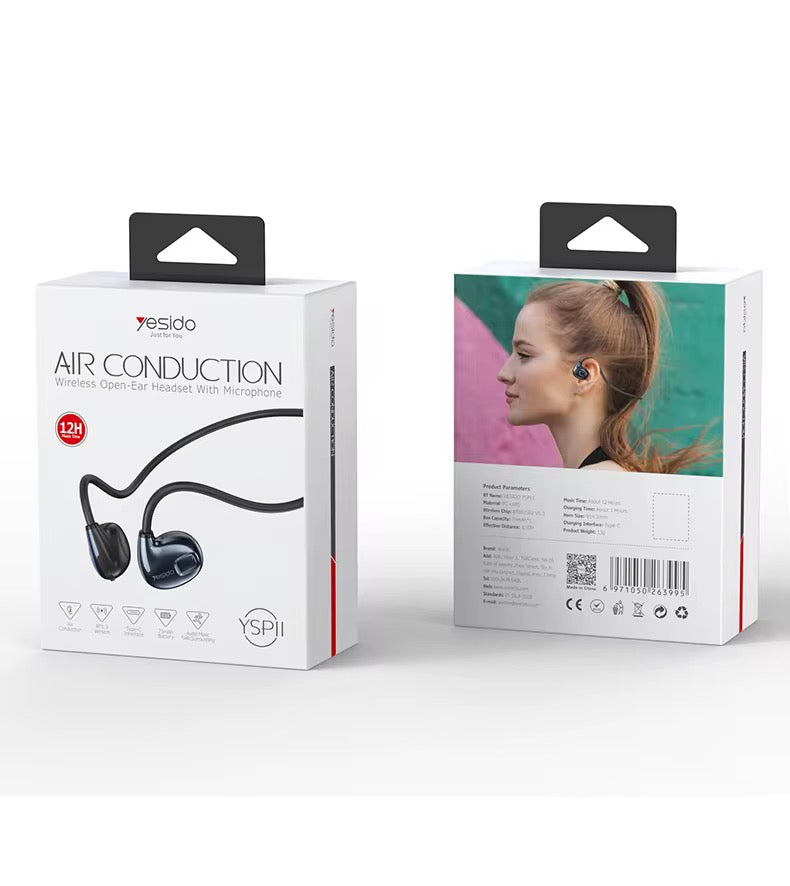 Yesido YSP11 Wireless Neckband Earphones