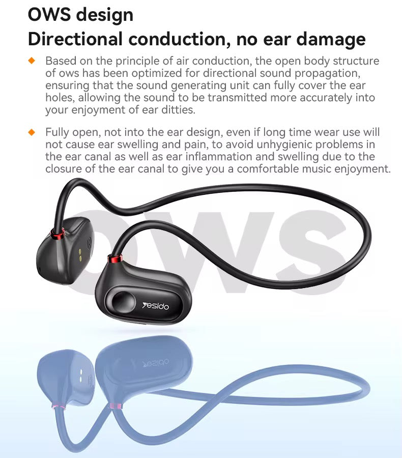 Yesido YSP16 Wireless Bone Conduction Earphones