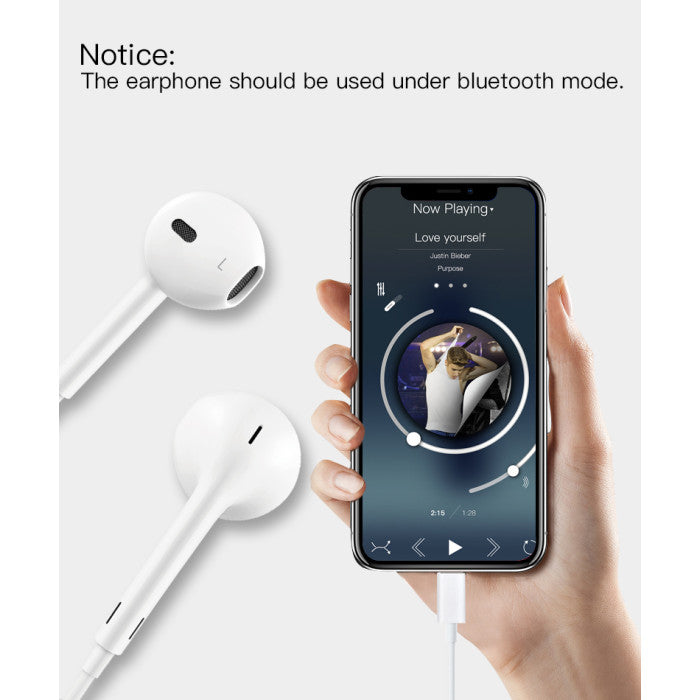 Yesido YH28 Lightning Wired Earphones
