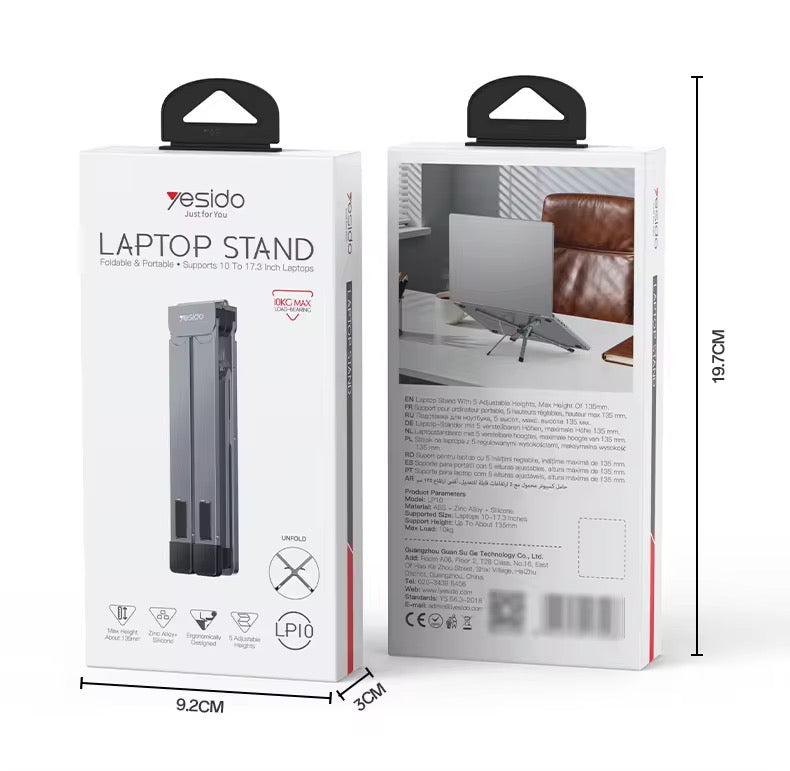 Yesido LP10 Foldable Laptop Stand
