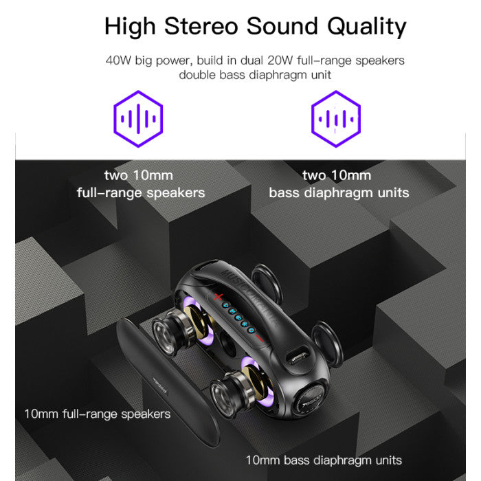 Yesido YSW19 40W Wireless Bluetooth Speaker