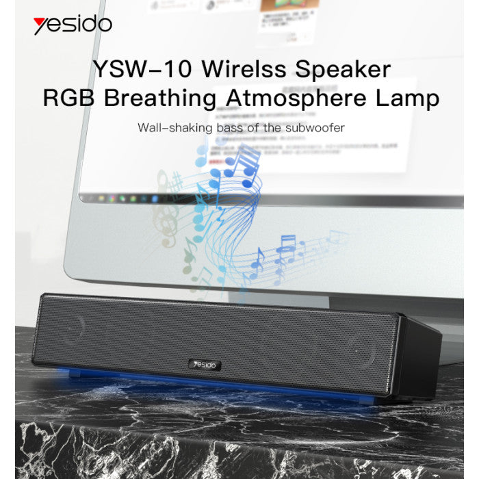 Yesido YSW10 10W Wireless Bluetooth Speaker