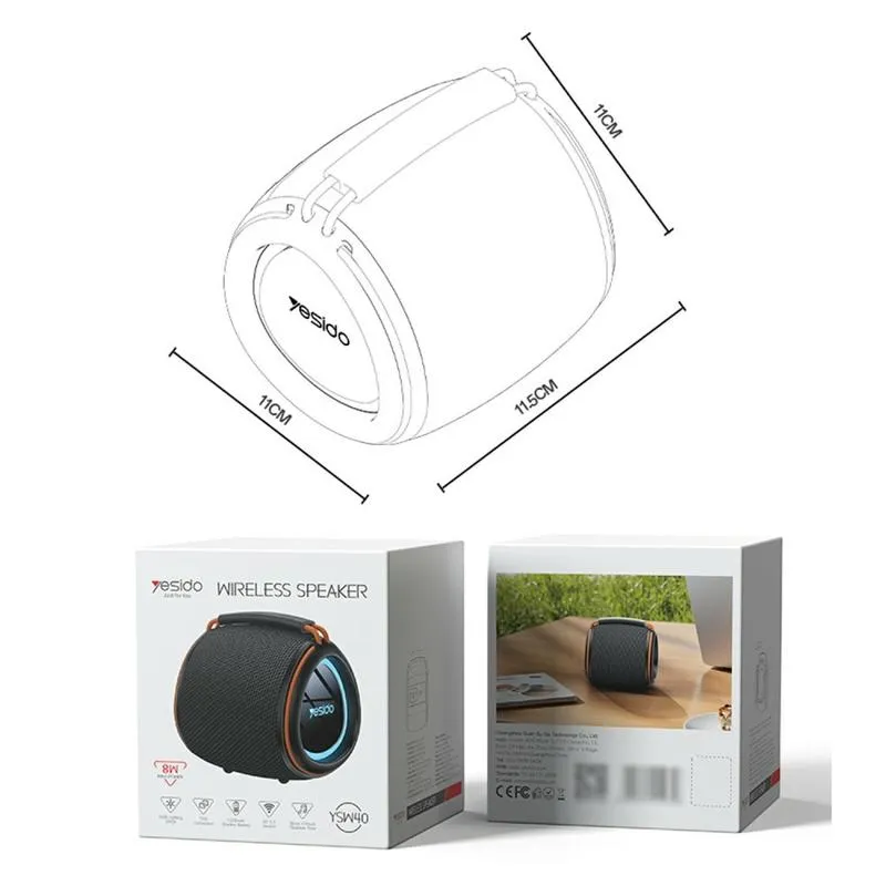 Yesido YSW40 Wireless Bluetooth Speaker