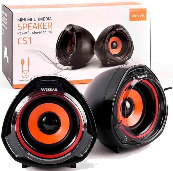 Wesdar CS1 Stereo Multimedia Speakers