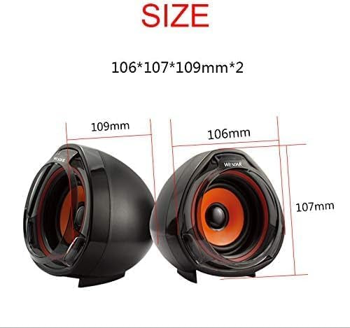 Wesdar CS1 Stereo Multimedia Speakers