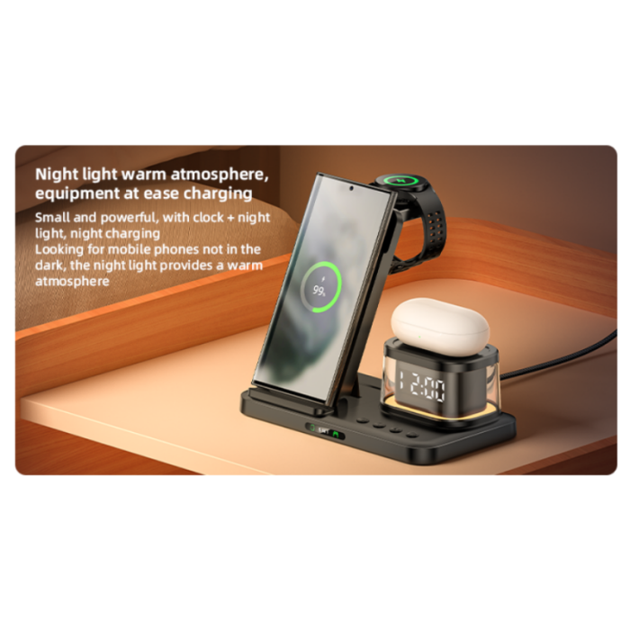 Yesido DS23 5-in-1 Wireless Charging Station