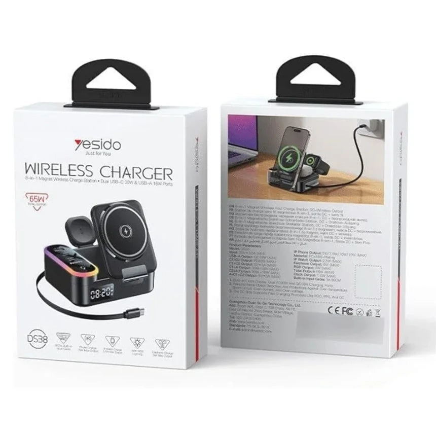 Yesido DS38 Wireless Charging Station
