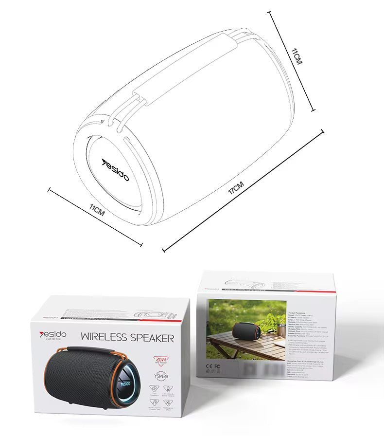 YESIDO YSW39 Wireless Speaker