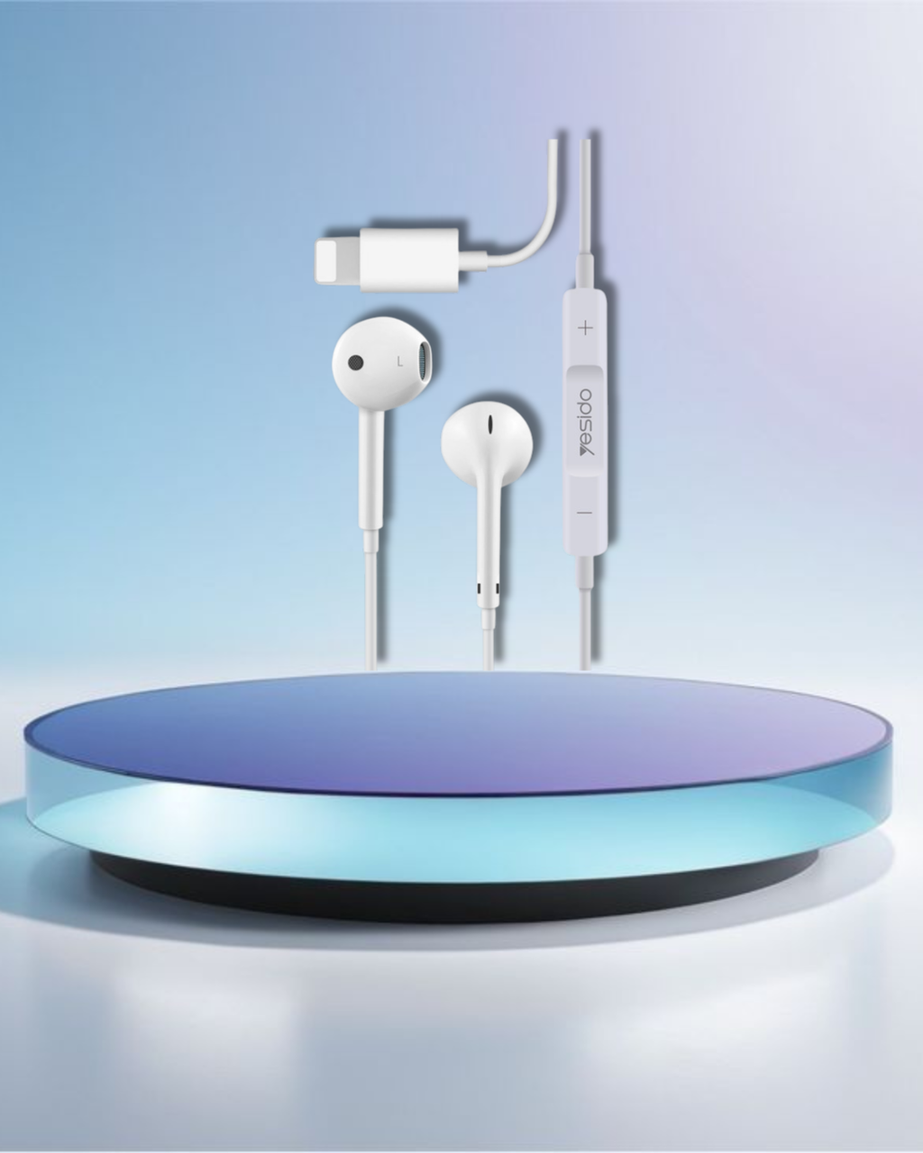 Yesido YH28 Lightning Wired Earphones