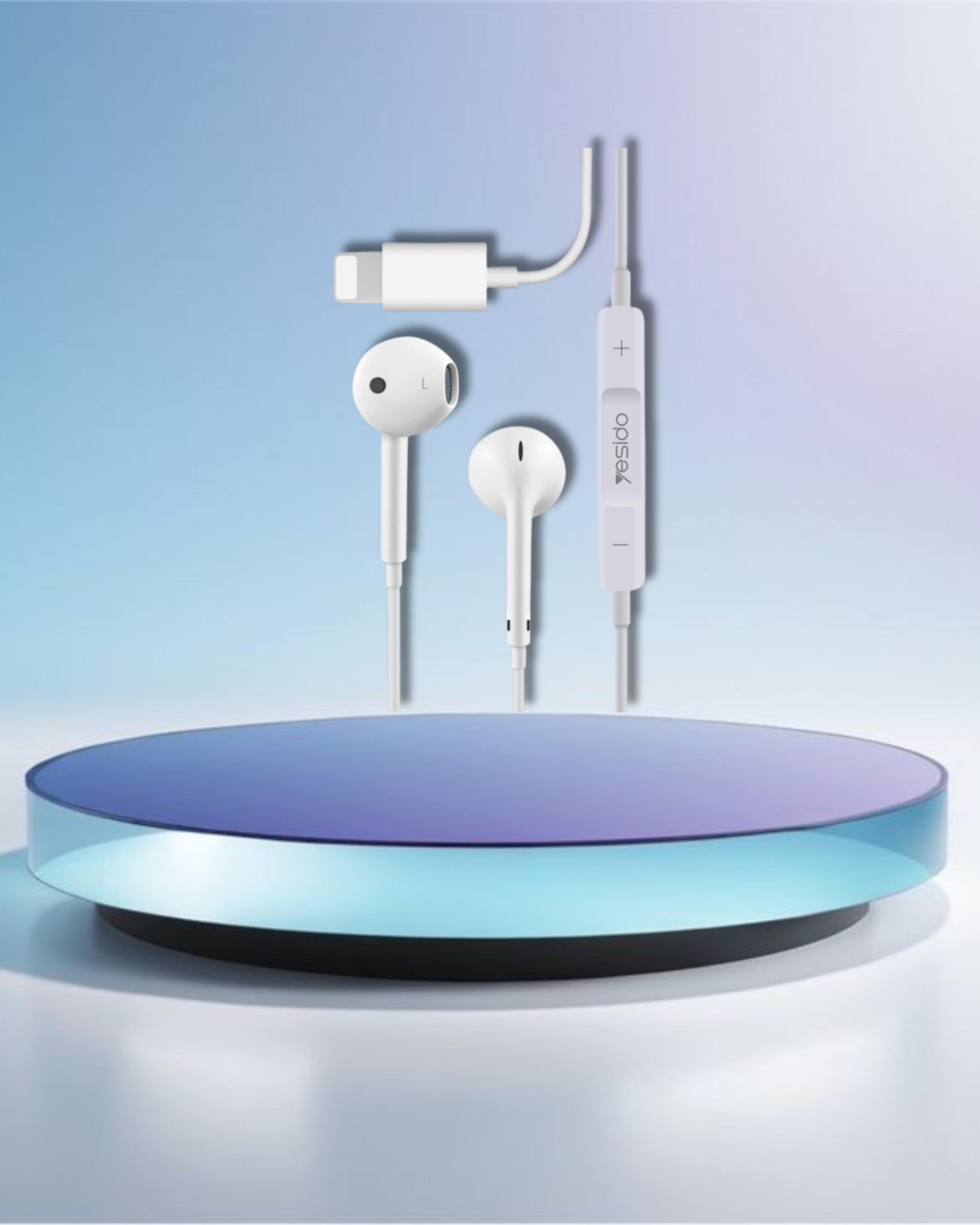 Yesido YH28 Lightning Wired Earphones