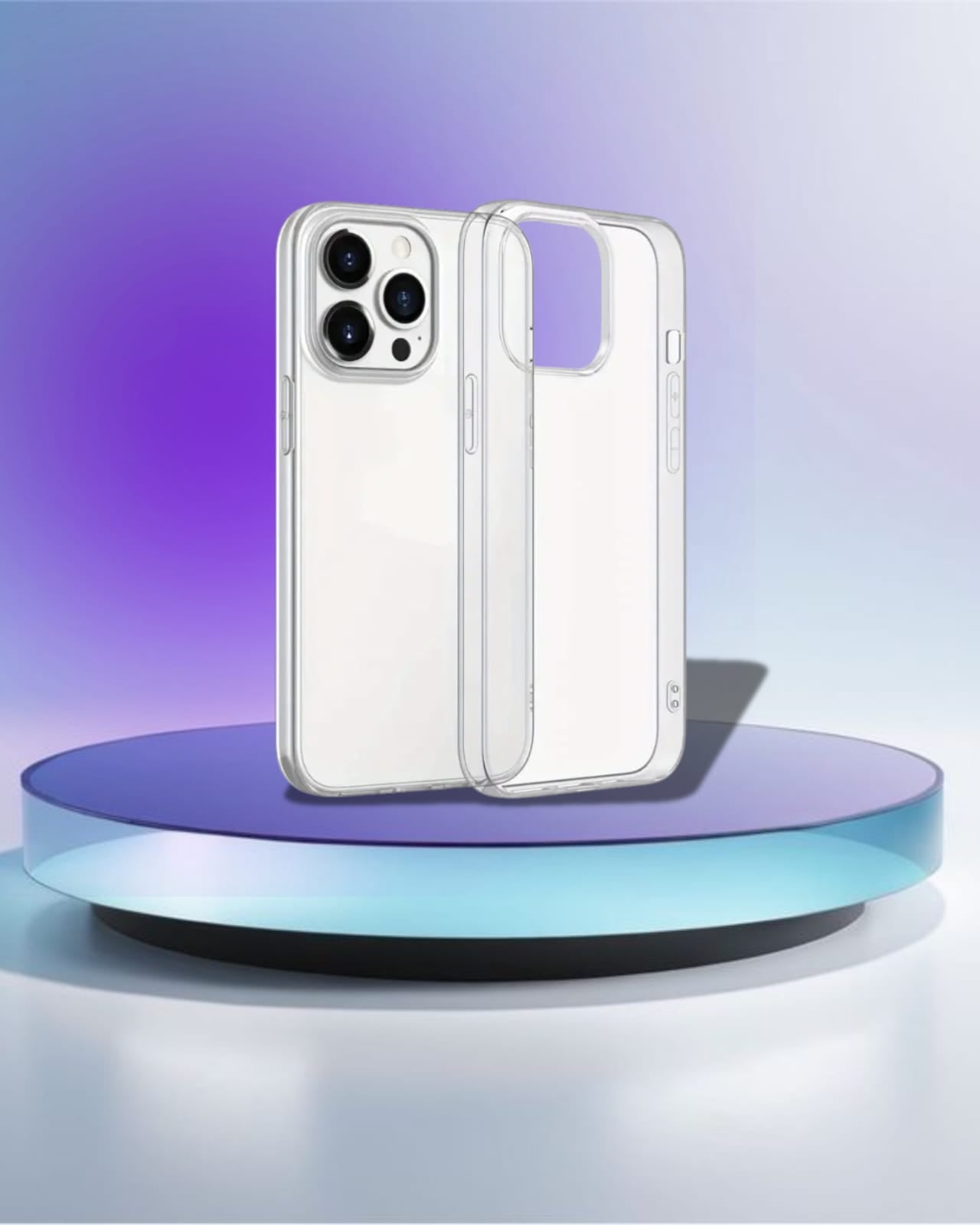 PC01 Top Clear Shockproof TPU Transparent Mobile Cell Phone Case | Cover For iPhone Case