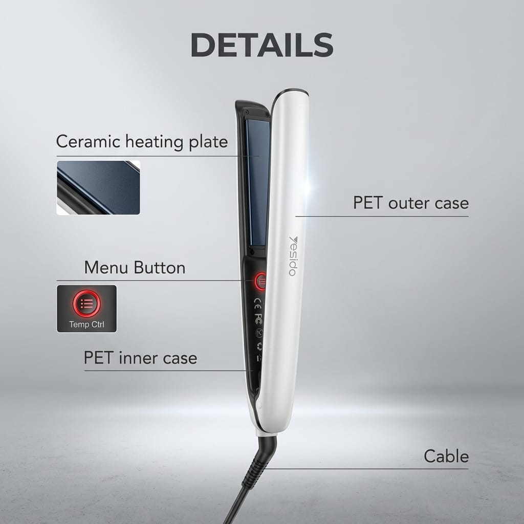 Yesido MG31 Hair Straightener