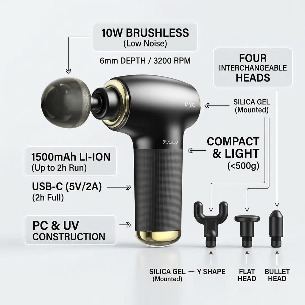 Yesido Massage Gun MG02