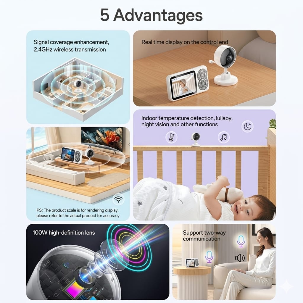 Yesido Baby Monitor KM26