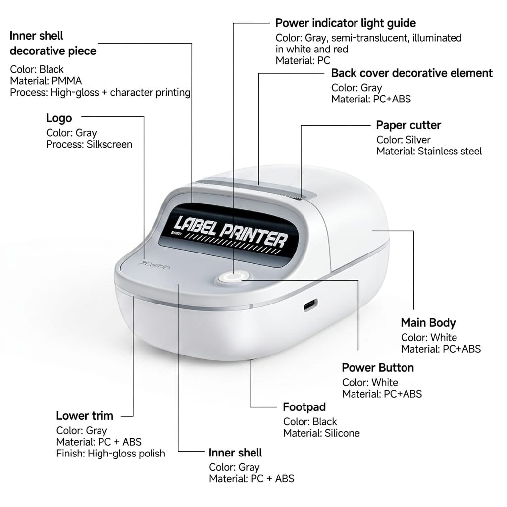 Yesido Label Printer SP10