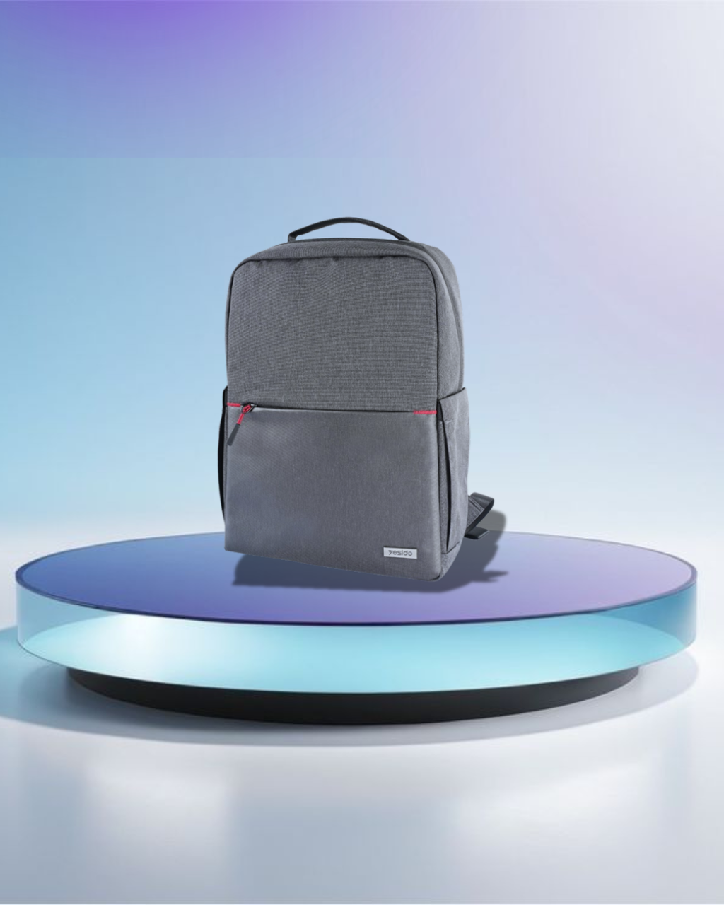 WB34 Large Capacity Dual Main Cabin Design Waterproof Anti Splashing Backpack Computer Bag