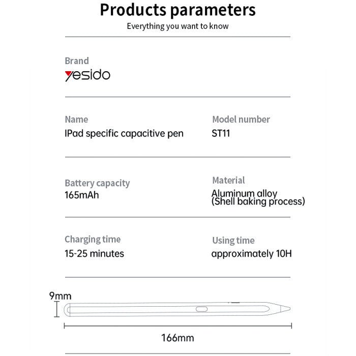 Yesido Capacitive Pen ST11