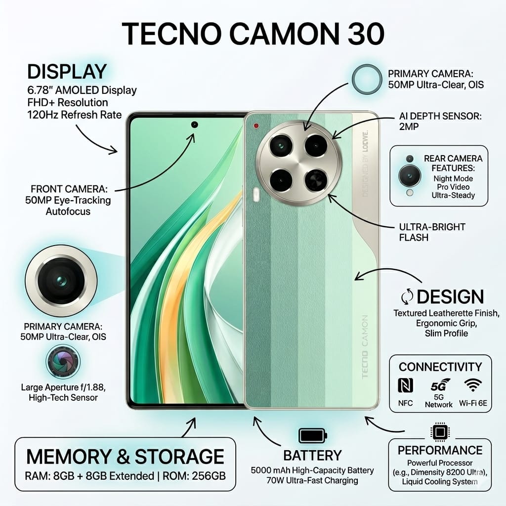 TECNO Camon 30