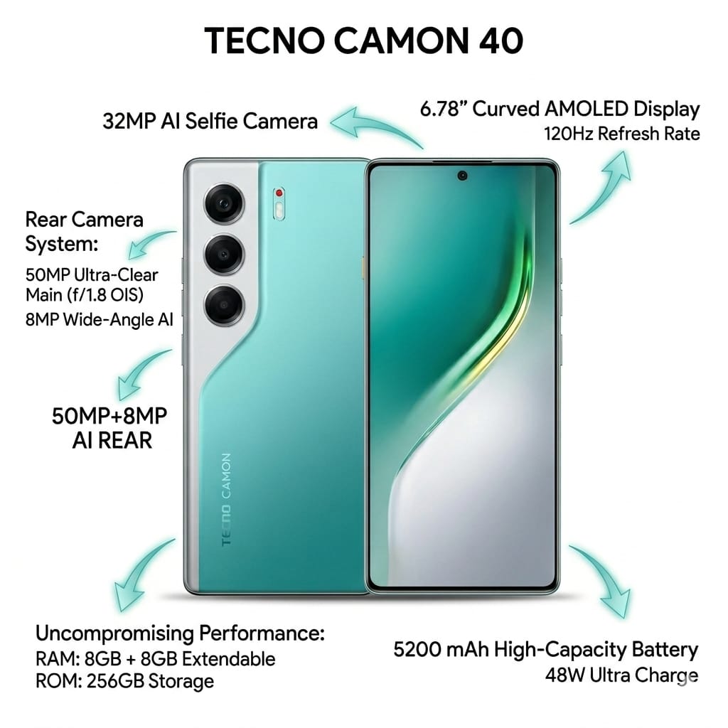 TECNO Camon 40