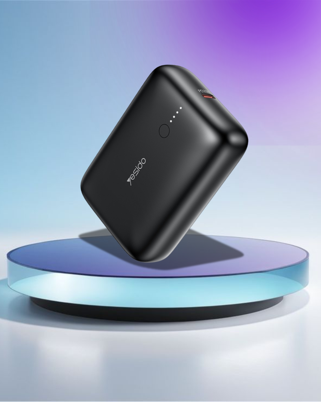 YP52 PD 20W+USB 22.5W USB-C & USB-A Fast Charging 10000mAh Mini Power Bank