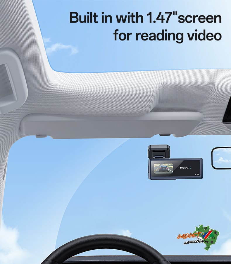 KM22 1920*1080P Big Display Resolution With 120 Degree Angle Range Two Way Car Driving Recorder