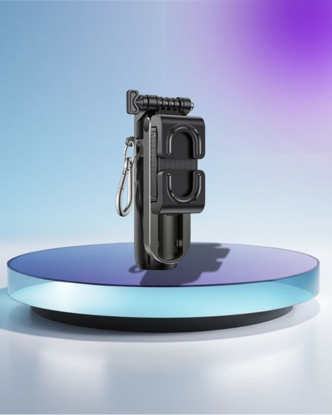 SF29 360 Rotation 43CM Length BT5.2 Detachable Remote Control Reinforced Tripod Mini Selfie Stick